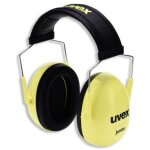 Uvex - casque anti - bruit enfant k junior - jaune - taille unique