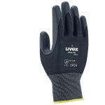 Uvex - gants de manutention unilite 6605 taille 10, l, manutention g�n�rale, 2 gants, noir ( prix pour ...