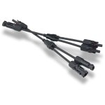 V - tac 11573 paire de cbles pour le raccordement de 2 panneaux photovoltaques  une power station ...