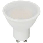 V - tac 218806 led smd cee f (a - g) gu10 10 w = 70 w blanc 1 pc(s)