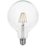 Ampoule led e27 10w g125 filament 3000k - v - tac