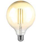 V - tac - ampoule led g125 globe support e27 ip20 ambre 8w 700 lumens 2200k