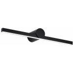 Miroir lumineux led ip65 waterproof noir 10w 1530 lumens 4000k