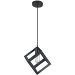 Suspension cage design chambre spot plafonnier �clairage noir v - tac 3834