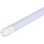 Tube led v - tac t8 7w g13 60cm 160lm / w starter inclus non rotatif blanc froid