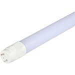 Tube led v - tac t8 18w g13 120cm starter inclus non rotatif blanc froid