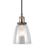 V - tac vt - 7140 e27 suspension en verre et mtal ?140mm - sku 3735