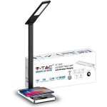 V - tac vt - 7505 lampe de table led 7w couleur de lumi�re multifonction 3en1 dimmable avec base de charge ...