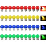 V - too ampoule led couleur b22 3w �quivalente 30w 240lm ac 220v - 240v b22 ba�onnette ampoules guirlande ...