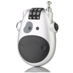 Vache réinitialisable combinaison de verrouillage, 3 chiffres verrou de cble pour valise, dossiers suspendus, ... Vache réinitialisable combinaison de verrouillage, 3 chiffres verrou de cble pour valise, dossiers suspendus, ...