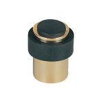 Bute de sol laiton chrom velours - vachette - 0189596