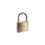 Cadenas  cl 1322lg laiton - largeur du coffre : 45 mm - hauteur de l'anse : 45 mm vachette