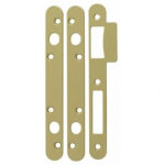 Vachette - g�che plate pour serrures � larder s�rie 5900 et 5900 a2p trilock - jeu de 3