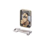 Vachette - serrure sureté 3 gorges 224 sur plaque 50 / 25 droite 11550000 Vachette - serrure sureté 3 gorges 224 sur plaque 50 / 25 droite 11550000