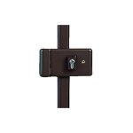 Serrure 3 points horizontale  fouillot pour cylindre europen sl8800 - assa abloy vachette marron droite ...