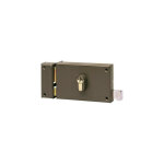 Vachette - serrure en applique horizontale � cylindre � tirage 7415 - choisissez vos options: gauche