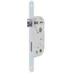 Vachette - serrure � larder zingu�e blanche droite � fouillot - condamnation - axe � 40 mm - s�rie d20 ...