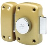 Vachette - verrou cyclop bouton et cylindre 5 goupilles l. 40 mm, diam�tre 23 mm avec 3 cl�s