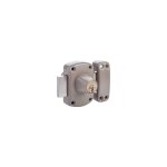 Vachette - verrou  cylindre diamtre uble l. 45 mm, diamtre 23 mm, pluton , 5 goupilles, 3 cls