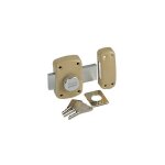 Vachette - verrou de sret cyclop type 7600  bouton et cylindre s'entrouvrant par 10