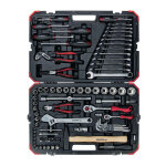 Valise de douilles / d'outillage  main r4600 3100 100 pices sw 4 - 32 mm gedore re