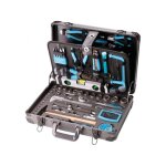 Fervi - valise mallette malette avec outils 162 pcs de travail 0105 Fervi - valise mallette malette avec outils 162 pcs de travail 0105