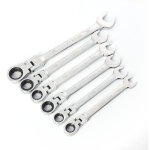 Valise � outils en chrome vanadium pour cl� plate � cliquet articul�e 12 mm pour rapanda