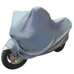 B�che de protection pour moto - ext�rieur - 229 x 99 x 125 - gris