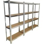 Euro vanadium - triple étagère garage modulable - 2m10 de long - 12 plateaux - h. 150 x l. 210 - charges ... Euro vanadium - triple étagère garage modulable - 2m10 de long - 12 plateaux - h. 150 x l. 210 - charges ...