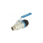 Prevost - vanne d'arrt aluminium filetage r 1 / 2, dia. 20mm ( prix pour 1 )