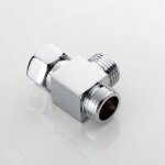 Vanne de drivation  3 voies pour douche g 1 / 2' douchette  douche bras de douche en forme t remplacement ...