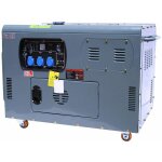 Groupe �lectrog�ne diesel insonoris� 12kw 92692 ? moteur bi - cylindre ? d�marrage �lectrique ? 3x230v ...