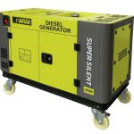 Varan motors - 92694 g�n�rateur / groupe �lectrog�ne diesel insonoris� 16kva 230v / 400v moteur 23cv ...