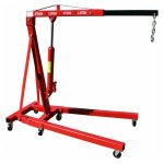 Varan motors ? grue d'atelier 2 tonnes nesc02 ? hauteur max 230cm ? v�rin hydraulique 8 tonnes ? ch�ssis ...