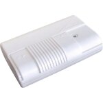 Variateur, curseur � pied pour lampe de 75, 500 watts, blanc