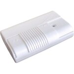 Variateur, curseur � pied pour lampe de 75, 500 watts, blanc