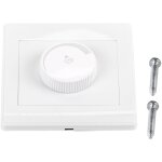 Variateur de lumi�re rotatif mural bouton rotatif de luminosit� du panneau de contr�leur de luminosit�, ...