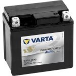 Varta - batterie moto powersports agm active tx5l (fa) - 12v 4ah 75a