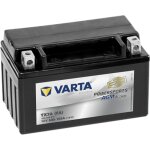 Varta - batterie moto powersports agm active tx7a (fa) - 12v 6ah 105a