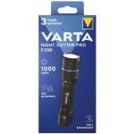 Varta - lampe torche led rechargeable, night cutter pro f20r, pour usage ext�rieur ou domestique, 1 000 ...