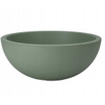 Vasque pour fleurs vert pastel � 40 cm h 16 cm