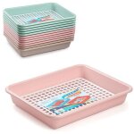 Plateau de décongélation rectangulaire en plastique résistant pour décongeler les aliments 114771a Plateau de décongélation rectangulaire en plastique résistant pour décongeler les aliments 114771a