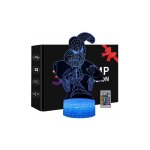 Veilleuse 3d, jouets spiderman pour garons, 16 couleurs avec tlcommande -
