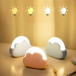 Veilleuse enfant led rechargeable portable, petite lampe chambre allaitement b�b�, bebe veilleuse de ...