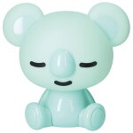 Veilleuse led koala 5w rgb pour enfants + lumi�re du jour avec haut - parleur et batterie bleu