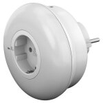 Veilleuse led pour prise de courant, avec 3 modes de fonctionnement (marche, arr�t, automatique), capteur ...