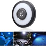 Veilleuse led de voiture, 3 couleurs, veilleuse de coffre, lampe de lecture, magn�tique, dimmable, rechargeabl ...