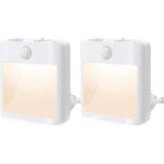 Veilleuse prise electriqu - veilleuse enfant avec dtecteur de mouvement - luminosit rgla - ymyny