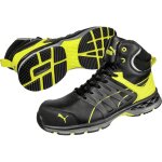 Puma - baskets de scurit hautes velocity 2. 0 yellow mid s3 esd hro src noir / jaune 47