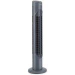 Ventilateur colonne 50w 3 vitesses gris - livoo - dom509g